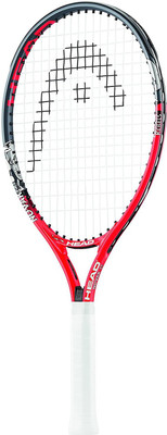 Head Novak 21 Jr Red, Grey Strung Tennis Racquet(3, 180 g), Grey;red