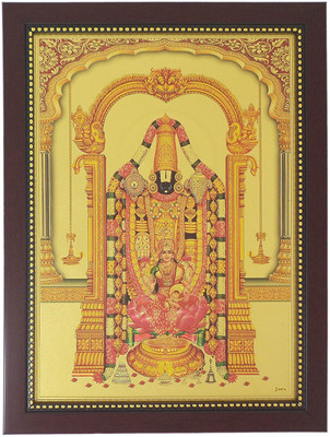 R S Exports Lord Balaji and Lakshmi Photo Frame (34 cm x 25 cm x 1.5 cm) / venkateswara perumal lakshmi laxmi kuber kubera asta ashta / God Gods and Goddess Religious Frame
R S Exports Lord Balaji and Lakshmi Photo Frame (34 cm x 25 cm x 1.5 cm) / venkateswara perumal lakshmi laxmi kuber kubera asta ashta / God Gods and Goddess Religious Frame