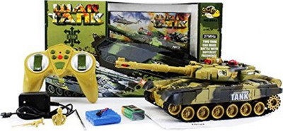 Toykart Remote Control Tank, Full Function, Rechargeable, Big Size With Light and Sound(Yellow)
Toykart Remote Control Tank, Full Function, Rechargeable, Big Size With Light and Sound(Yellow)