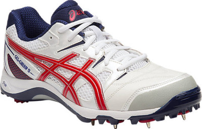 Asics GEL - GULLY 5 - WHT/RED/INGO BE Cricket Shoes For Men(White, White/true red/indigo blue
Asics GEL - GULLY 5 - WHT/RED/INGO BE Cricket Shoes For Men(White, White/true red/indigo blue