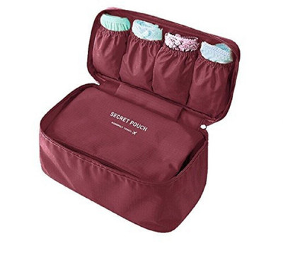 Everbuy Travel Women's Storage Bag For Underwear Clothes Lingerie Bra Cosmetic Pouch Suitcase Case Underwear Tote Bra Case Bra Organiser -MAROON(Maroon)
Everbuy Travel Women's Storage Bag For Underwear Clothes Lingerie Bra Cosmetic Pouch Suitcase Case Underwear Tote Bra Case Bra Organiser -MAROON(Maroon)