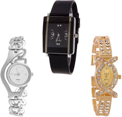 Niyati Nx Silver Chain Aks Golden And PU Strap New Fresh Arrival Stylish Combo WATCHES For Woman And Girls Watch - For Women Watch - For Girls
Niyati Nx Silver Chain Aks Golden And PU Strap New Fresh Arrival Stylish Combo WATCHES For Woman And Girls Watch - For Women Watch - For Girls