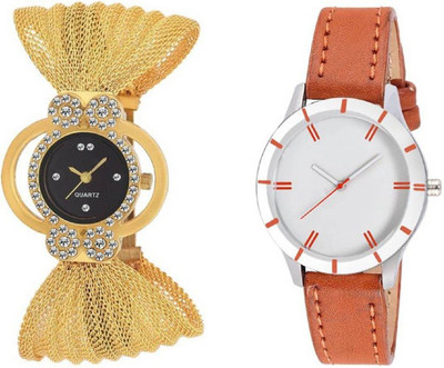Talgo RRZULABFWRINGW Black Analogue Dial Golg Metal Belt And White Dial Brown Leather Belt ( Combo Of 2 ) Watch - For Girls
Talgo RRZULABFWRINGW Black Analogue Dial Golg Metal Belt And White Dial Brown Leather Belt ( Combo Of 2 ) Watch - For Girls