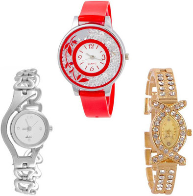 Niyati Nx Glver Chain Aks Golden And PU Strap New Fresh Arrival Stylish Combo WATCHES For Woman And Girls Watch - For Girls Watch - For Girls
Niyati Nx Glver Chain Aks Golden And PU Strap New Fresh Arrival Stylish Combo WATCHES For Woman And Girls Watch - For Girls Watch - For Girls