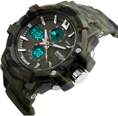 Pop Commando Stylish Water Resistant Sports Watch - For Boys