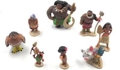 24x7eMall Moana Action Figures Set of 8 ~Maui,Toddler Moana,Chief Tui, Pua and Hei Hei,Moana Princess(Multicolor)
24x7eMall Moana Action Figures Set of 8 ~Maui,Toddler Moana,Chief Tui, Pua and Hei Hei,Moana Princess(Multicolor)