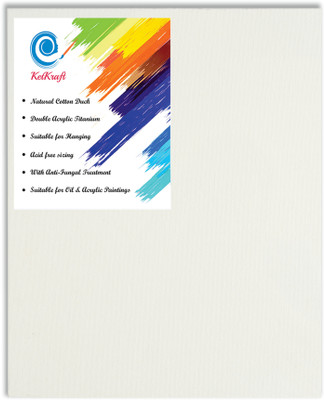 KetKraft White Canvas Panel Combo Pack Linen Acid Free Primed Canvas Board (Set of 4)(White)
KetKraft White Canvas Panel Combo Pack Linen Acid Free Primed Canvas Board (Set of 4)(White)