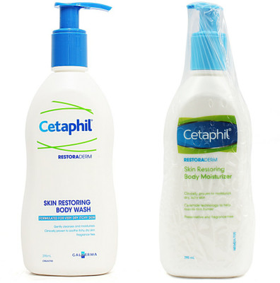 Cetaphil Restoraderm Body wash, 295ml and Restoraderm Body moisturizer, 295ml (Pack of 2)(Set of 2)
Cetaphil Restoraderm Body wash, 295ml and Restoraderm Body moisturizer, 295ml (Pack of 2)(Set of 2)