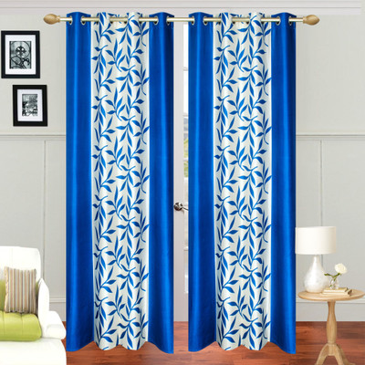 Ville Style 214 cm (7 ft) Polyester Door Curtain (Pack Of 2)(Floral, Light Blue)
Ville Style 214 cm (7 ft) Polyester Door Curtain (Pack Of 2)(Floral, Light Blue)