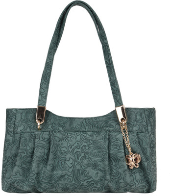 Butterflies Hand-held Bag(Green)