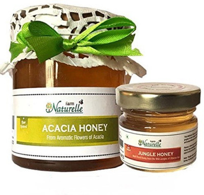 Farm Naturelle Acacia Forest Honey (250 Gms) With Forest Flower Honey 40 Gms(290 g, Pack of 2)
Farm Naturelle Acacia Forest Honey (250 Gms) With Forest Flower Honey 40 Gms(290 g, Pack of 2)