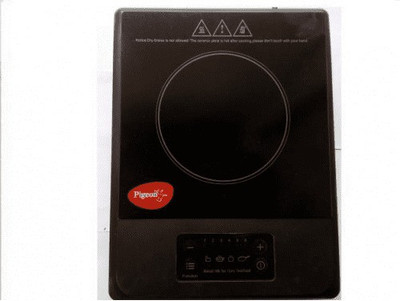 Pigeon Amber Induction Cooktop(Black, Touch Panel)
