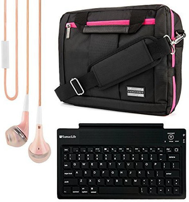 Vangoddy 13 inch Laptop Messenger Bag(Black)