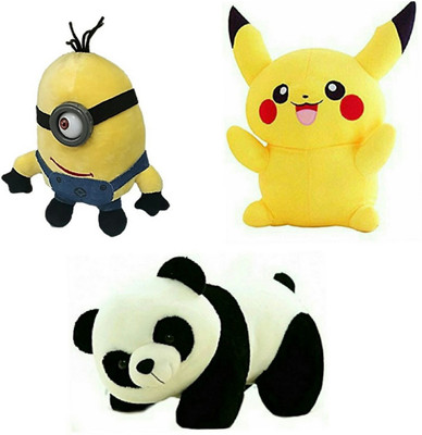 soniya Enterprises minion-20cm and Pikachu-40cm and panda - 40 cm(Multicolor, Yellow, Black), Black;multicolor;yellow
soniya Enterprises minion-20cm and Pikachu-40cm and panda - 40 cm(Multicolor, Yellow, Black), Black;multicolor;yellow