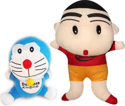 theperfectbazaar.com Super Character Shin Chan(38 cm) and Doremon(23 cm) Combo Kids Favourite Medium Size for Gift And Play Soft Toy - 38 cm(Red, Blue), Blue;red
theperfectbazaar.com Super Character Shin Chan(38 cm) and Doremon(23 cm) Combo Kids Favourite Medium Size for Gift And Play Soft Toy - 38 cm(Red, Blue), Blue;red