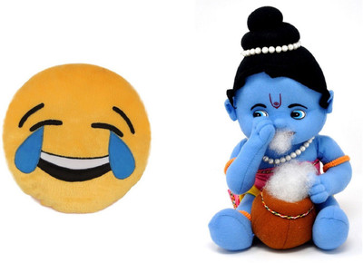 MTC Laughing Tears Cushion (32cm)Combo With Krishna (30 cm) - 30 cm(Yellow)
MTC Laughing Tears Cushion (32cm)Combo With Krishna (30 cm) - 30 cm(Yellow)