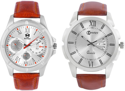 Knotyy KNTYM26-M01 Combo Day and Date Watch - For Men