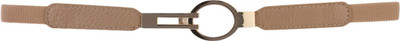 Kazo Women Beige Artificial Leather Belt