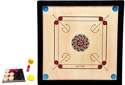 Prime Sports 20*20 inch Carrom Board For Kids- with Wooden Carrom Coins Board Game
Prime Sports 20*20 inch Carrom Board For Kids- with Wooden Carrom Coins Board Game