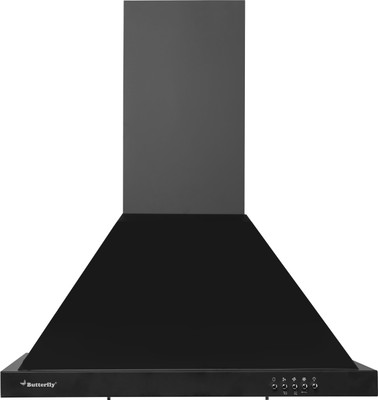 Butterfly Rhino Plus Wall Mounted Chimney(Black 700 CMH)