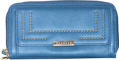 Caprese Casual Blue Clutch