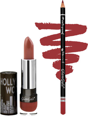 GlamGals Buy High Definition Lipstick Cream finish 3.5gm & Get Lip Liner Pencil(Set of 1)
GlamGals Buy High Definition Lipstick Cream finish 3.5gm & Get Lip Liner Pencil(Set of 1)