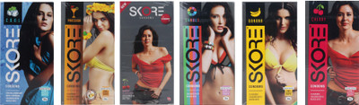 Skore DAILY ADVENTURE SET OF 6 FLAVORS Condom(Set of 6, 60S)