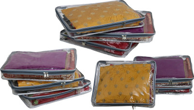 ANNAPURNA SALES Designer Designer Full Transparent 2.5" Height Small Saree Cover or Garments Covers Combo Pack of 9 Pcs. Grey2.509(Grey)
ANNAPURNA SALES Designer Designer Full Transparent 2.5" Height Small Saree Cover or Garments Covers Combo Pack of 9 Pcs. Grey2.509(Grey)