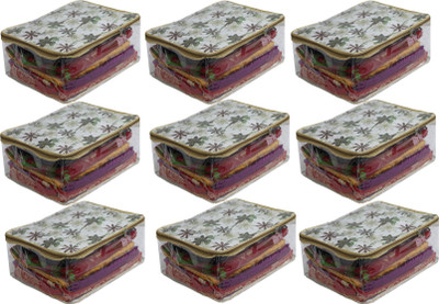 ANNAPURNA SALES Designer Designer Full Transparent 9" Height Saree Cover With Front Digital Print Garments Cover Combo Pack of 9 Pcs. GoldFS09(Multicolor)
ANNAPURNA SALES Designer Designer Full Transparent 9" Height Saree Cover With Front Digital Print Garments Cover Combo Pack of 9 Pcs. GoldFS09(Multicolor)