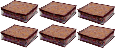 ANNAPURNA SALES Designer Designer Full Transparent 5" Height Saree Cover With Front Heavy Net Wardrobe Organizers or Garments Cover Combo Pack of 6 Pcs. MaroonNS06(Multicolor)
ANNAPURNA SALES Designer Designer Full Transparent 5" Height Saree Cover With Front Heavy Net Wardrobe Organizers or Garments Cover Combo Pack of 6 Pcs. MaroonNS06(Multicolor)