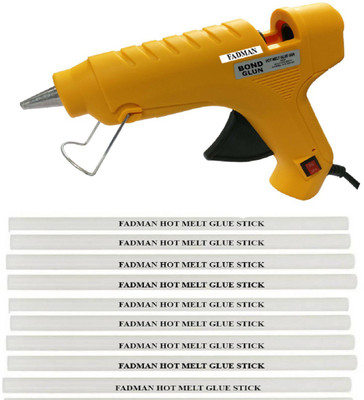 FADMAN Bond Yellow 40 Watt On Off Switch Indicator With 9 Sticks Standard Temperature Corded Glue Gun (11 mm) Standard Temperature Corded Glue Gun(11 mm)
FADMAN Bond Yellow 40 Watt On Off Switch Indicator With 9 Sticks Standard Temperature Corded Glue Gun (11 mm) Standard Temperature Corded Glue Gun(11 mm)