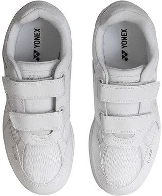 Yonex Boys & Girls Velcro Sneakers(White