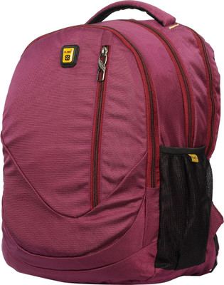 peter india 15.6 inch Expandable Laptop Backpack(Red), Purple