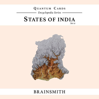Brainsmith States of India ( Set II) Quantum Cards(Multicolor)