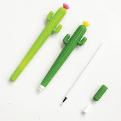 Epyz 12 Cartoon Cactus Gel Pen Gel Pen(Pack of 12)
