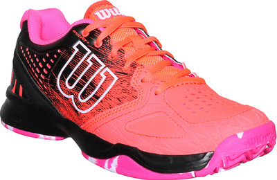 Wilson Tennis Shoes For Women(Pink, Black