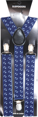 Homeshopeez Y- Back Suspenders for Men, Boys, Girls, Women(Blue)