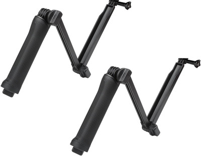 ReTrack SET OF 2PC 3 Way 3 in 1 Adjustable Camera Grip Holder With Extended Arm for Action Cameras Tripod Tripod Kit(Black, Supports Up to 750 g)
ReTrack SET OF 2PC 3 Way 3 in 1 Adjustable Camera Grip Holder With Extended Arm for Action Cameras Tripod Tripod Kit(Black, Supports Up to 750 g)