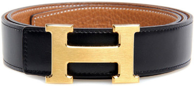 ASF Men Formal, Casual, Evening Black Genuine Leather Belt