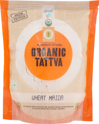Organic Tattva Wheat Maida(500 g)
Organic Tattva Wheat Maida(500 g)