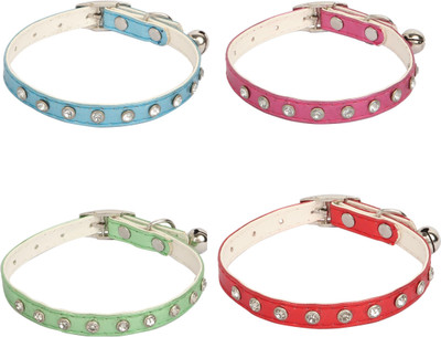 SRI Rhinestone Studded Adjustable Puppy/Cat Collar With Bell-1CM Cat Everyday Collar(, Multicolor
SRI Rhinestone Studded Adjustable Puppy/Cat Collar With Bell-1CM Cat Everyday Collar(, Multicolor