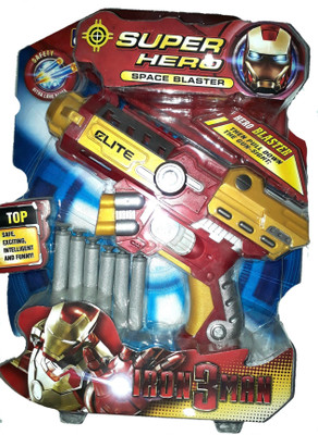 Mohaak Gallery Avengers Iron Man Soft Bullet Blaster Gun For Children Of All Age Groups(Multicolor)
Mohaak Gallery Avengers Iron Man Soft Bullet Blaster Gun For Children Of All Age Groups(Multicolor)