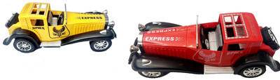 FEMININE STYLE COMBO OF Friction Red & Yellow Color Vintage Car(Red)
FEMININE STYLE COMBO OF Friction Red & Yellow Color Vintage Car(Red)