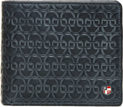 U.S. Polo Assn Men Blue Artificial Leather Wallet(4 Card Slots)