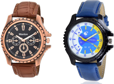 Wanton 01S03D16 coper chronograph pattern sport watch with blue designer dial combo watch for men and women Watch - For Boys & Girls
Wanton 01S03D16 coper chronograph pattern sport watch with blue designer dial combo watch for men and women Watch - For Boys & Girls