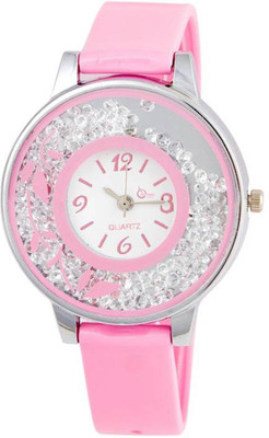 Shunya Pink Flower Print Dial Movable Diamond PU Strap Analouge Watch For Women And Girls Watch Watch - For Women
Shunya Pink Flower Print Dial Movable Diamond PU Strap Analouge Watch For Women And Girls Watch Watch - For Women