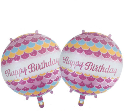 AMFIN Printed (Pack of 2) 18 Inch Happy Birthday Foil Balloon Birthday Party Supplies / Happy Birthday Balloons For Girls / Theme Party Decoration Balloon(Multicolor, Pack of 2)
AMFIN Printed (Pack of 2) 18 Inch Happy Birthday Foil Balloon Birthday Party Supplies / Happy Birthday Balloons For Girls / Theme Party Decoration Balloon(Multicolor, Pack of 2)
