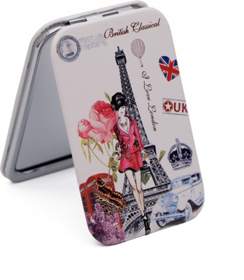 Store2508 Rectangular Travel Folding Pocket Handbag Compact Cosmetic Makeup Magnifying Mirror. Dual Mirror – Normal and 3x Magnification. (Design 02)
Store2508 Rectangular Travel Folding Pocket Handbag Compact Cosmetic Makeup Magnifying Mirror. Dual Mirror – Normal and 3x Magnification. (Design 02)