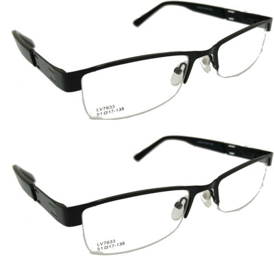 La Vision Half Rim Rectangle Frame(51 mm