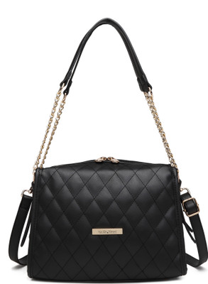 Stella Ricci Hand-held Bag(Black)